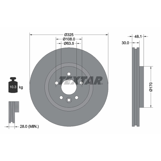 92300505 - Brake Disc 