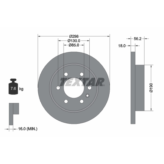 92301003 - Brake Disc 