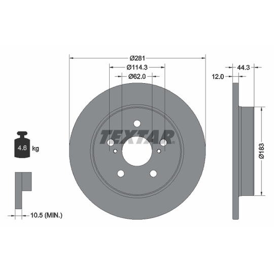 92301403 - Brake Disc 