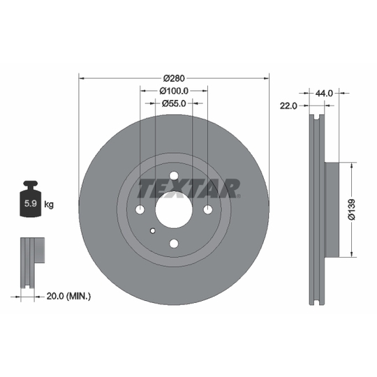 92304205 - Brake Disc 