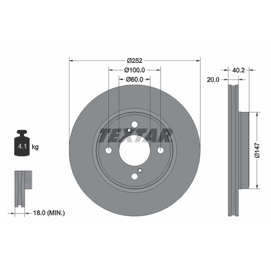 92303703 - Brake Disc 