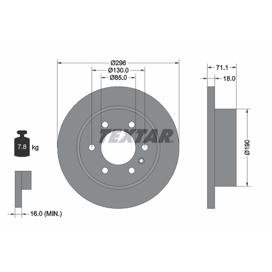 92301103 - Brake Disc 