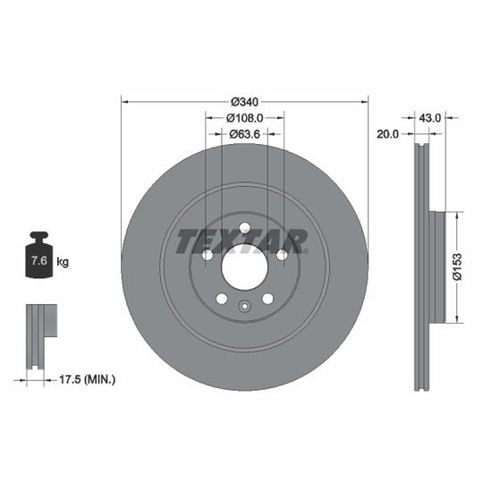 92304503 - Brake Disc 