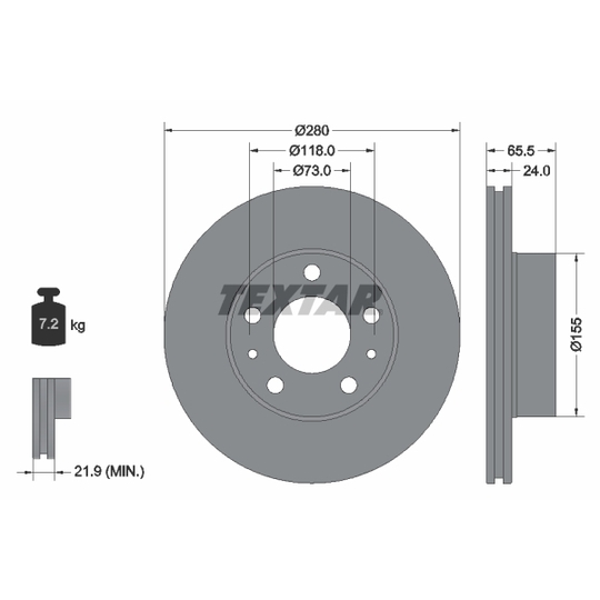 92305203 - Brake Disc 