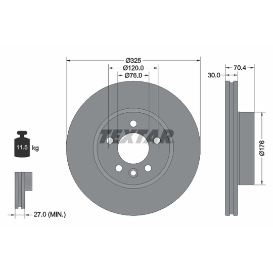 92305905 - Brake Disc 