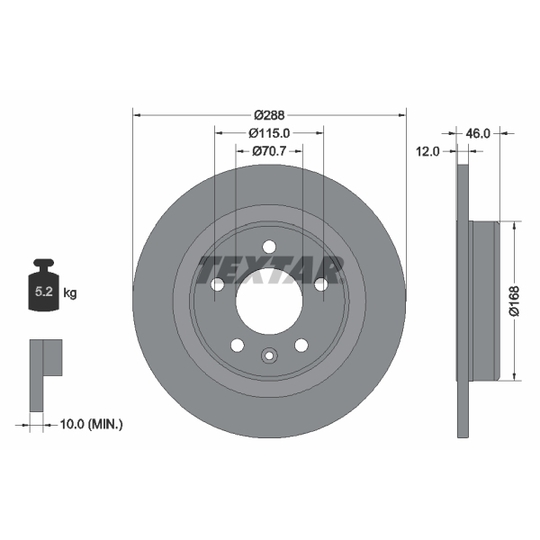 92314603 - Brake Disc 