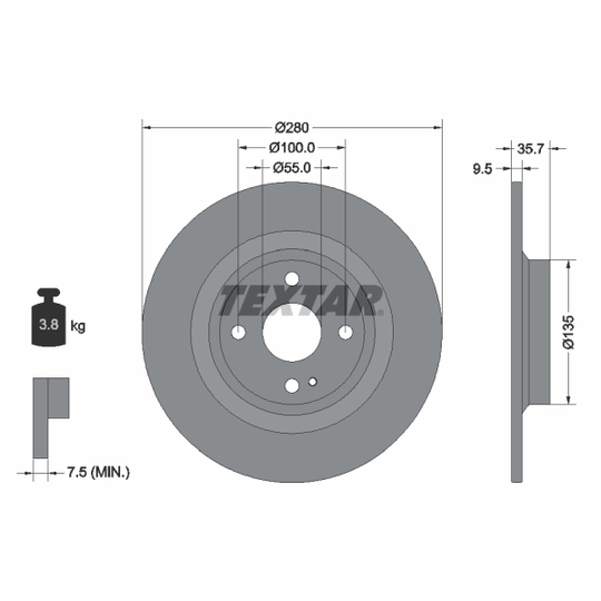 92320003 - Brake Disc 