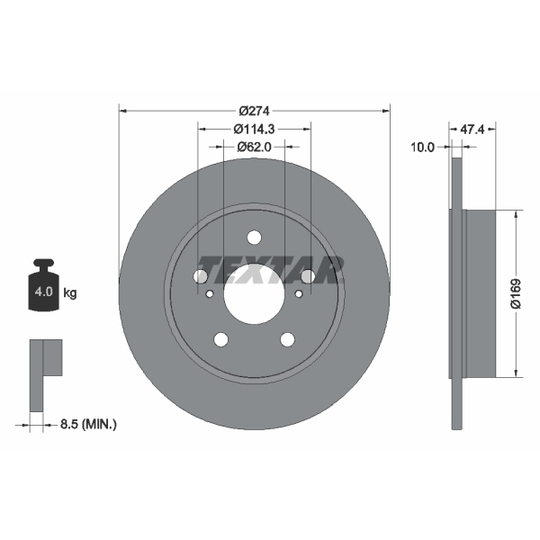 92321103 - Brake Disc 