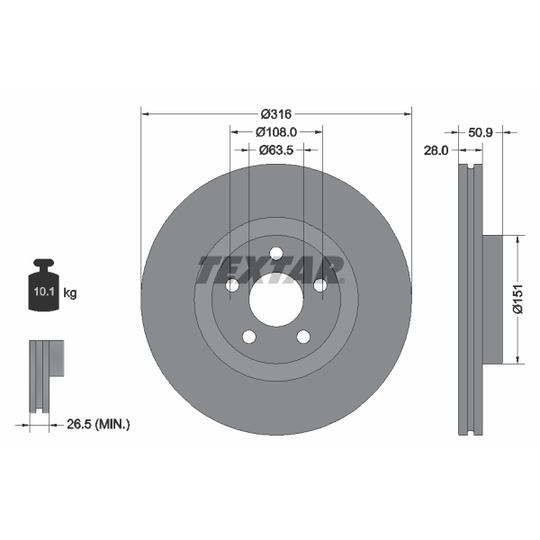 92317203 - Brake Disc 