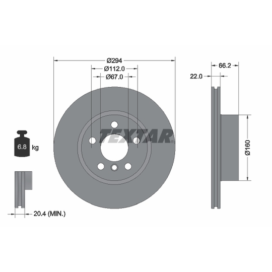 92327005 - Brake Disc 