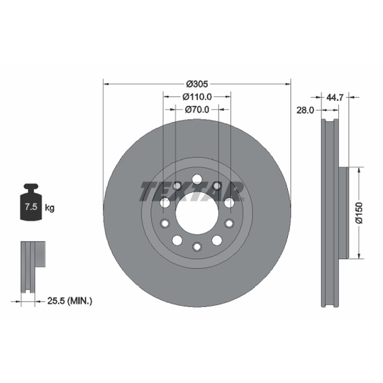 92326305 - Brake Disc 