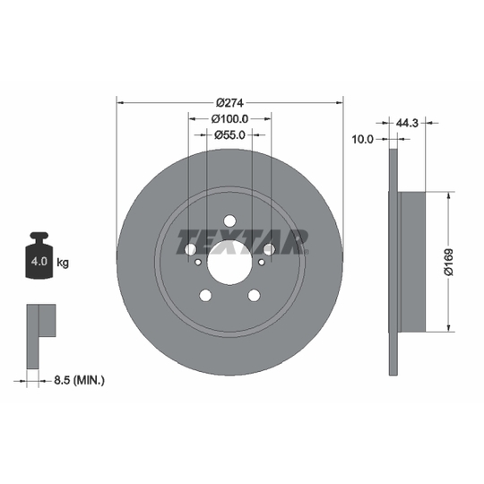 92333703 - Brake Disc 