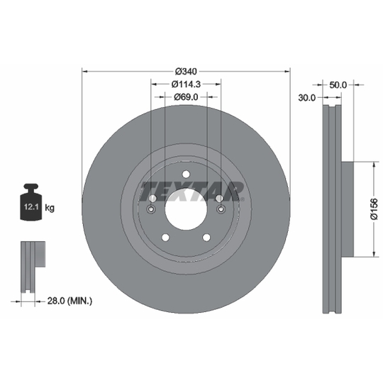 92333403 - Brake Disc 