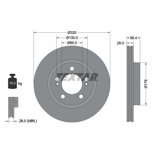 92332803 - Brake Disc 