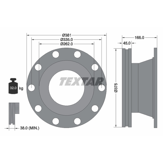 93192500 - Brake Disc 