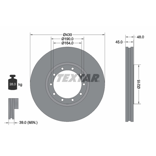 93193500 - Brake Disc 