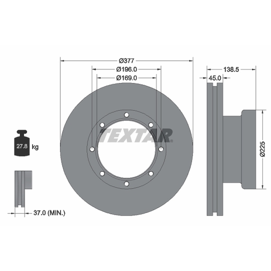 93276600 - Brake Disc 