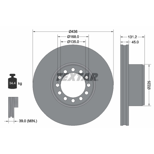 93322600 - Brake Disc 