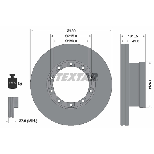 93308700 - Brake Disc 