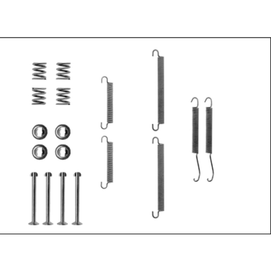 97040600 - Accessory Kit, brake shoes 