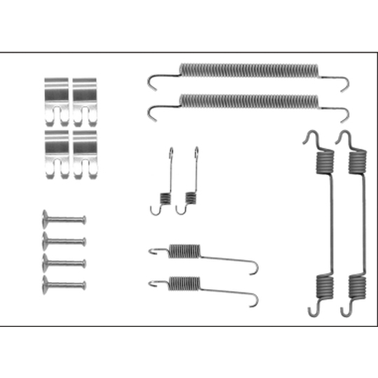 97039800 - Accessory Kit, brake shoes 