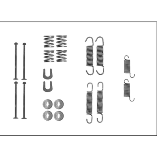 97041000 - Accessory Kit, brake shoes 