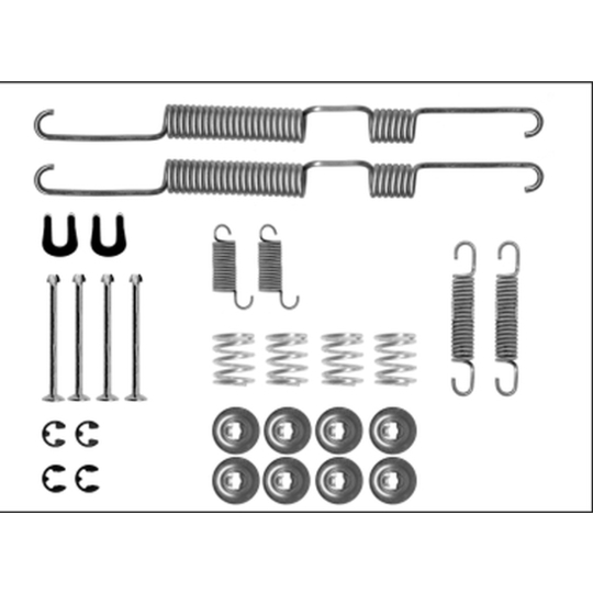 97042000 - Accessory Kit, brake shoes 