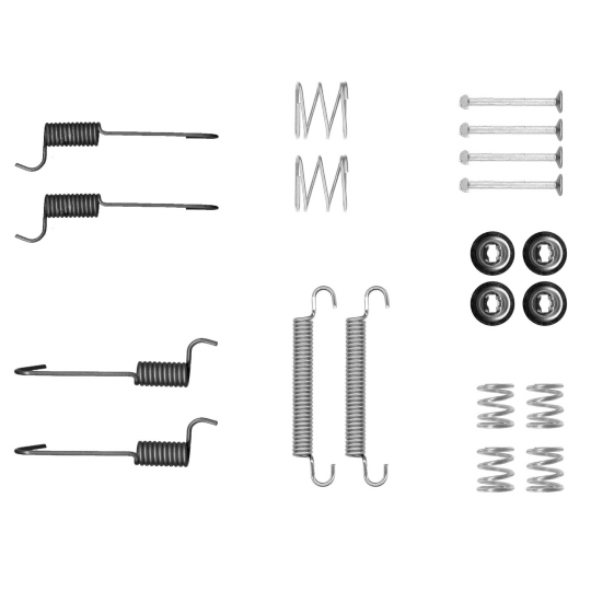 97048200 - Tillbehörssats, bromsbackar, parkeringsbroms 