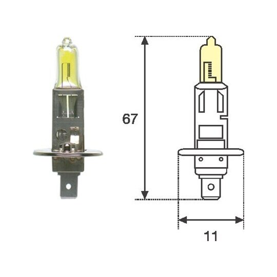 002571100000 - Glödlampa 