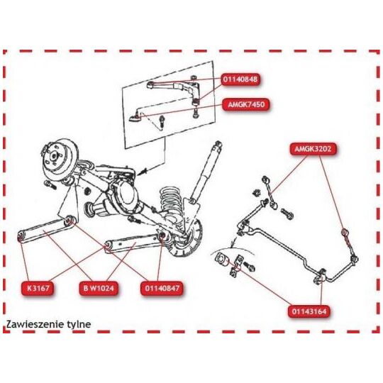 01143164 - Stabiliser Mounting 