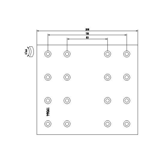 1906302 - Brake Lining Kit, drum brake 