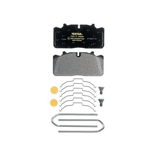 2928501 - Brake Pad Set, disc brake 