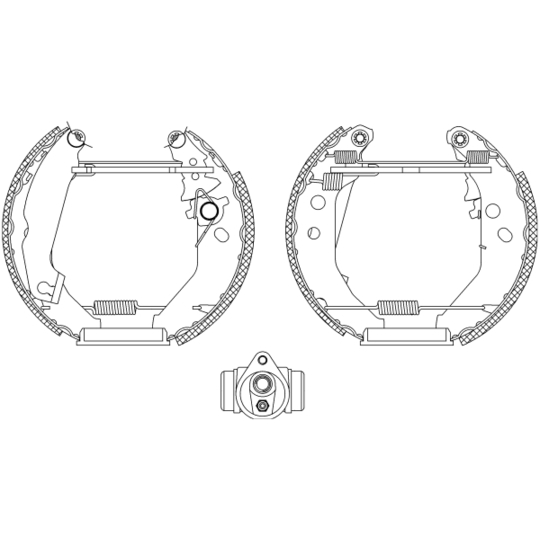 84041900 - Brake Shoe Set 