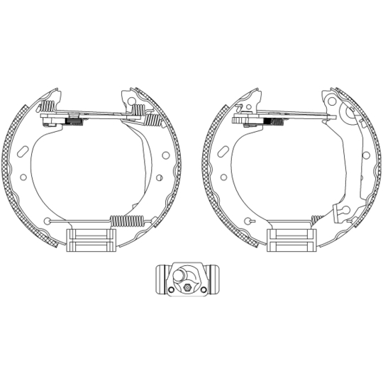 84046600 - Brake Shoe Set 