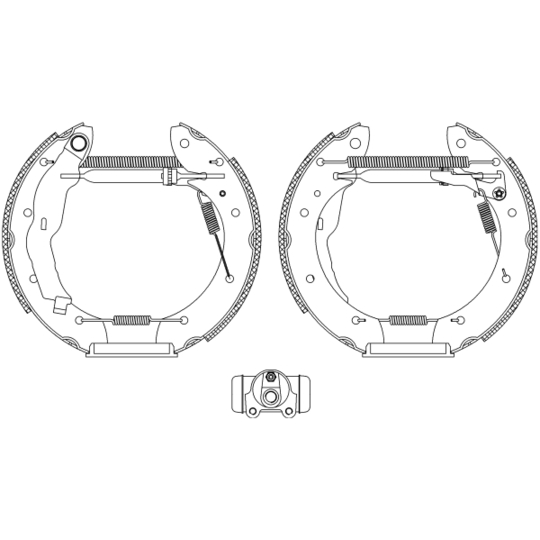 84050000 - Bromsbackar, sats 