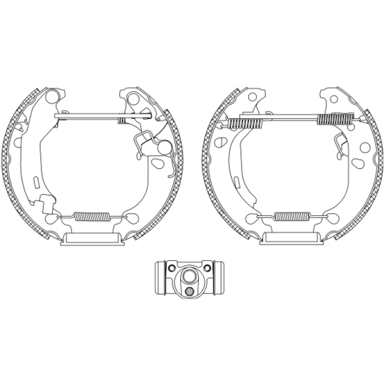 84061000 - Brake Shoe Set 