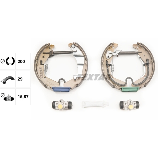 84065201 - Brake Shoe Set 