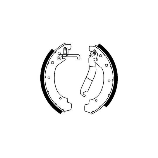 91028900 - Brake Shoe Set 