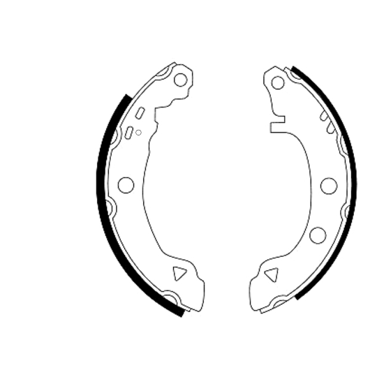 91037901 - Brake Shoe Set 