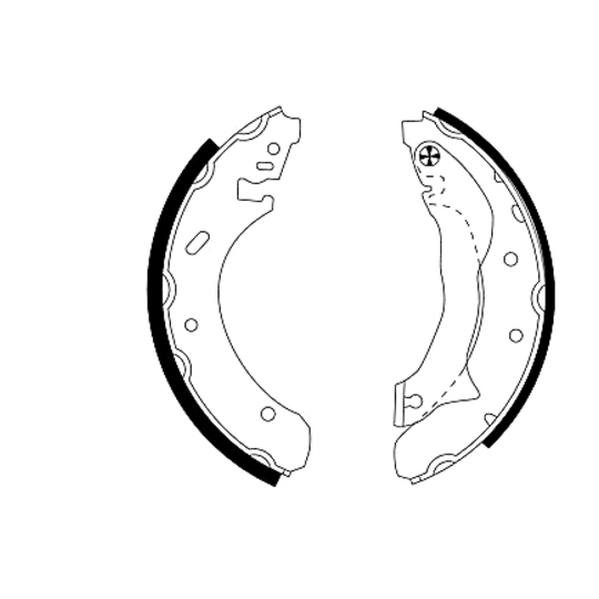 91046400 - Brake Shoe Set 