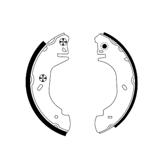 91048500 - Brake Shoe Set 