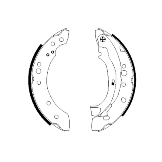 91059800 - Brake Shoe Set 