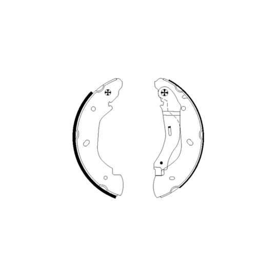 91059100 - Brake Shoe Set 