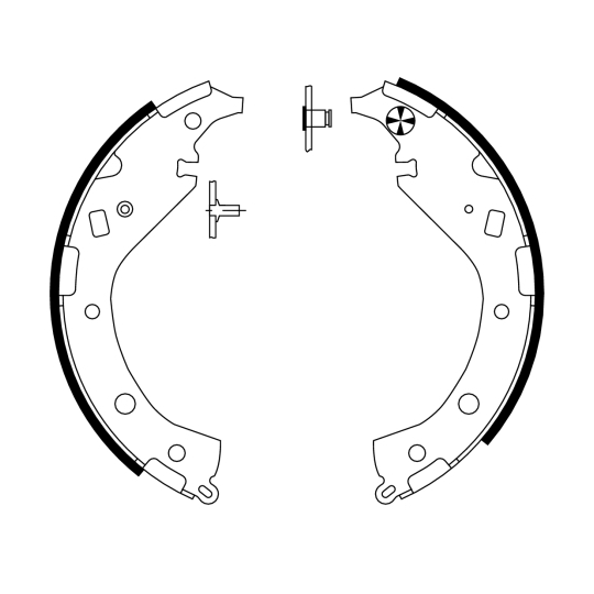 91063100 - Brake Shoe Set 