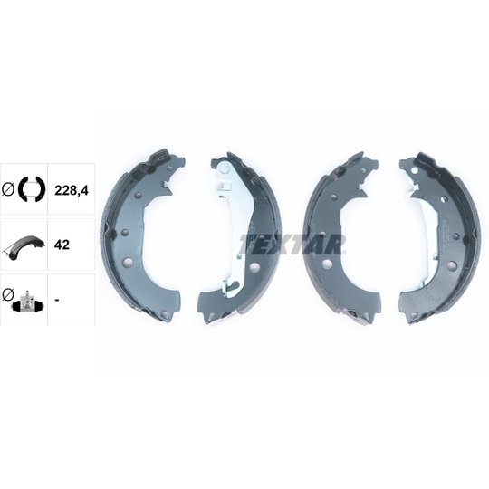 91081600 - Brake Shoe Set 