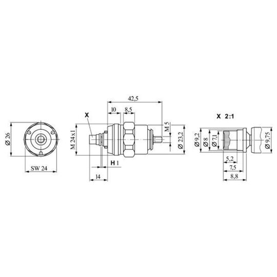 0 330 106 010 - Fuel Cut-off, injection system 