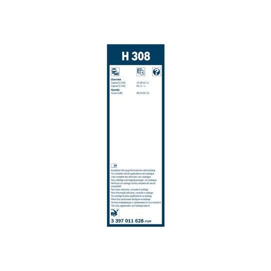 3 397 011 628 - Wiper Blade 