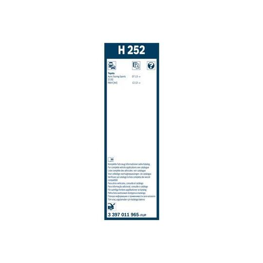 3 397 011 965 - Wiper Blade 