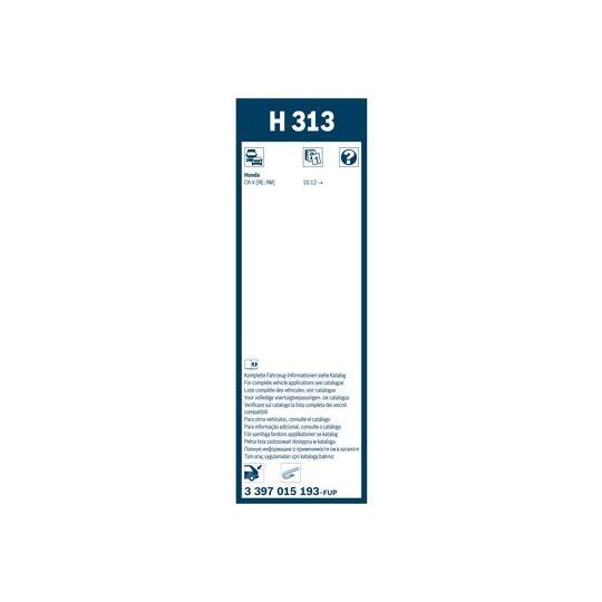 3 397 015 193 - Wiper Blade 