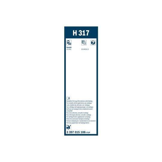 3 397 015 106 - Wiper Blade 